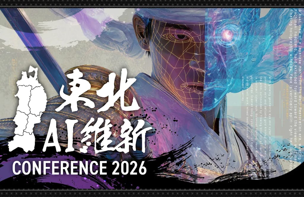 AIで東北の未来を再設計、「東北AI維新 CONFERENCE 2026」が仙台で開催へ