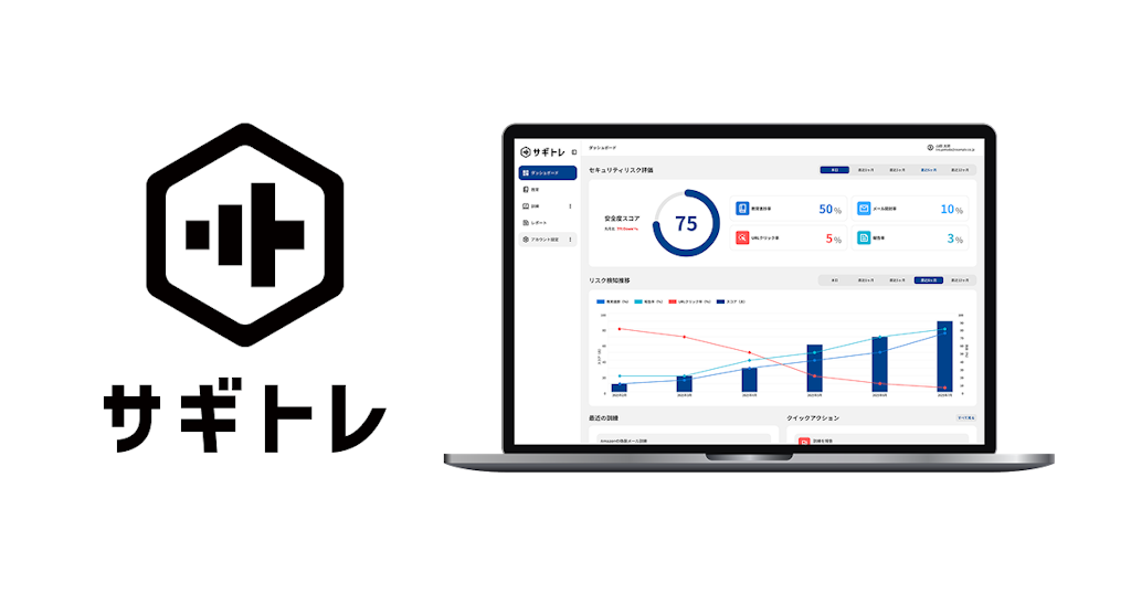 AIが詐欺メール訓練を自動最適化、法人向けサービス「サギトレ」が登場