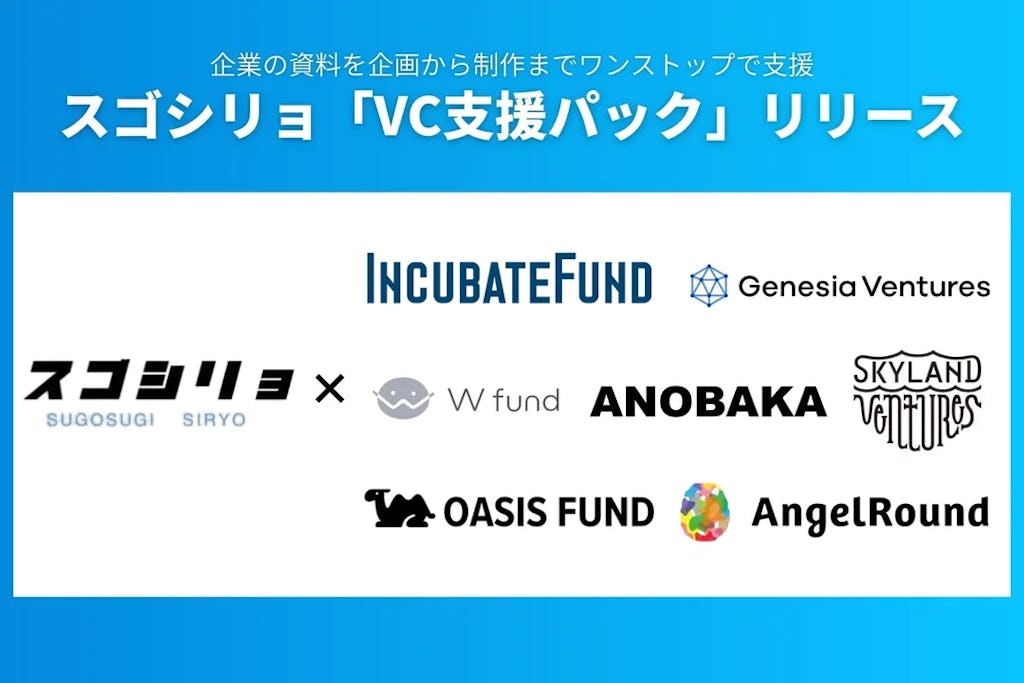 è³æäœæãã¹ãŽã·ãªã§ããæåVC7瀟ãšçµãã§ã¹ã¿ãŒãã¢ããæé·æ¯æŽãž