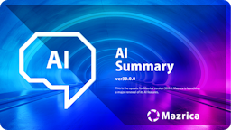 Mazrica Sales、AIアシスタントを提供開始。データ抽出・要約で「探す時間」を削減