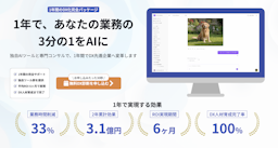 1年で業務の3分の1をAIに！コンサルから人材育成まで伴走する「AIX DX化完全パッケージ」提供開始