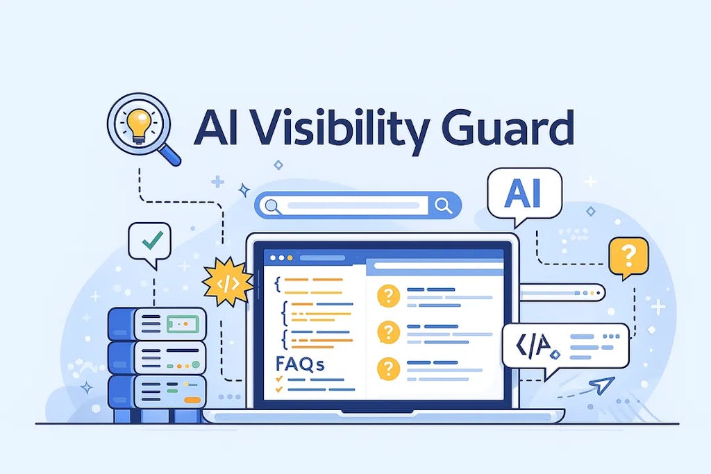 WordPressを“AI検索対応”に進化させるプラグイン「AI Visibility Guard」提供開始