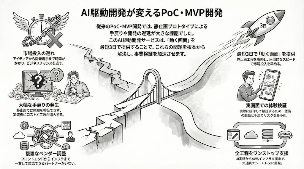 ラーゲイト、PoC開発の手戻りを半減する「画面実装ファースト開発支援」を開始