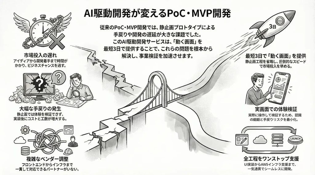 ラーゲイト、PoC開発の手戻りを半減する「画面実装ファースト開発支援」を開始