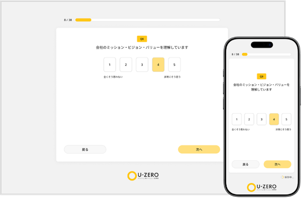 U-ZERO、従業員の声を可視化し組織改善を促す「エンゲージメントサーベイ」を提供開始