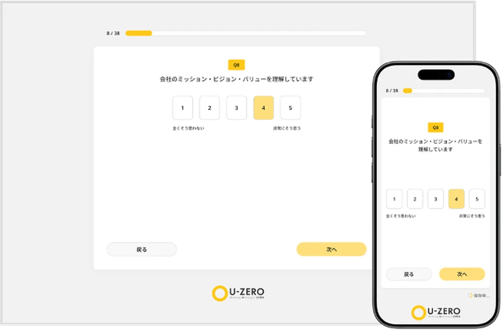 U-ZERO、従業員の声を可視化し組織改善を促す「エンゲージメントサーベイ」を提供開始