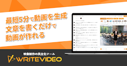 AI動画「WriteVideo」、共有動画を60言語に即時翻訳する新機能を追加
