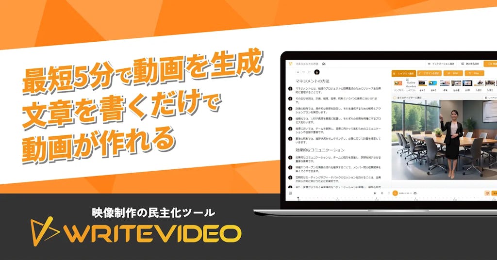 AI動画「WriteVideo」、共有動画を60言語に即時翻訳する新機能を追加