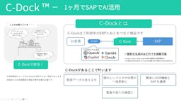 SAPとChatGPT等を連携、アルベナがマルチAI対応ミドルウェア「C-Dock™ for SAP」を提供