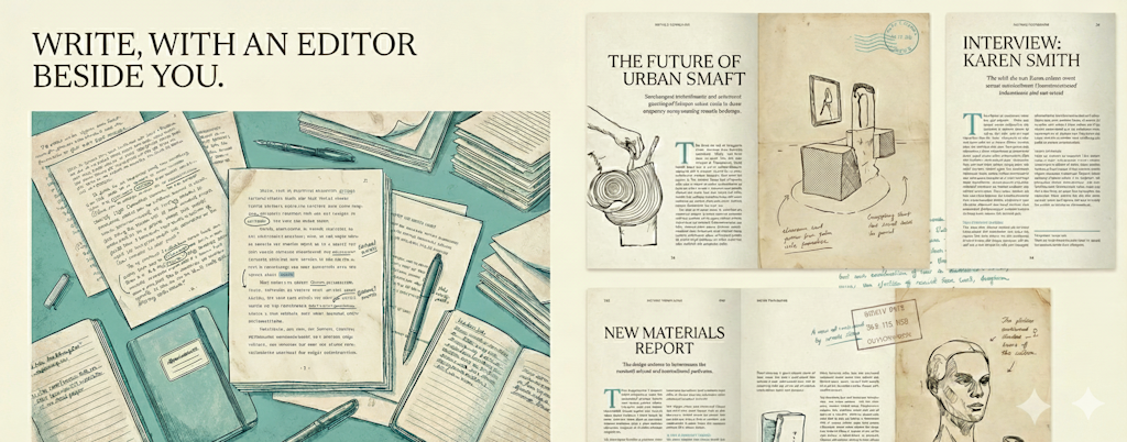 文章作成の「壁打ち相手」に。AI編集パートナー「Creation」がリリース