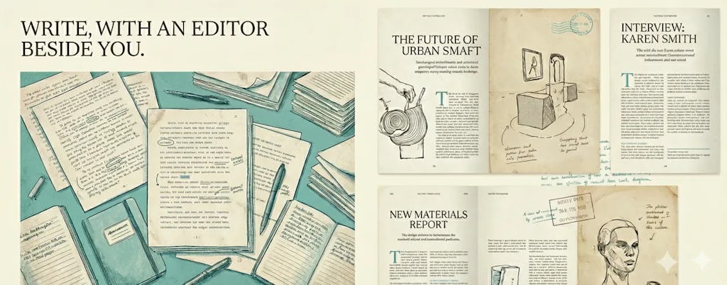 文章作成の「壁打ち相手」に。AI編集パートナー「Creation」がリリース