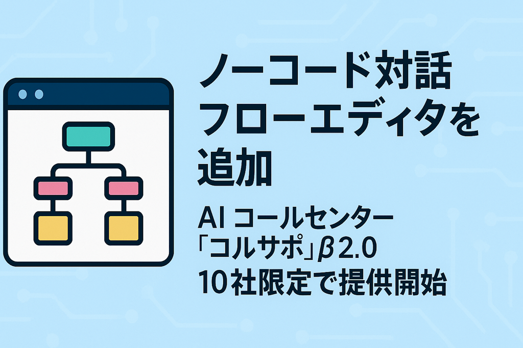 AIコールセンター、現場で応答シナリオを即日修正