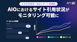 AI Overviewsへの対応を支援する「ミエルカSEO」新機能を発表