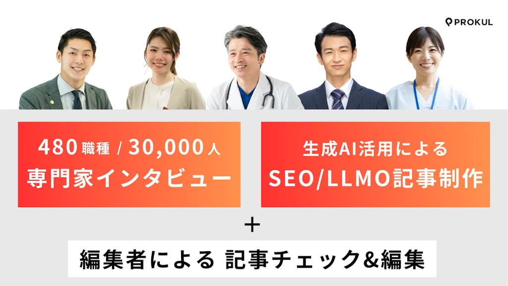 30,000人超の専門家と生成AIが連携、SEO記事制作サービス「AIプロクル コンテンツ」誕生