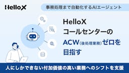 コールセンター業務を革新、株式会社ハローがAIエージェント「HelloX」を本格提供開始