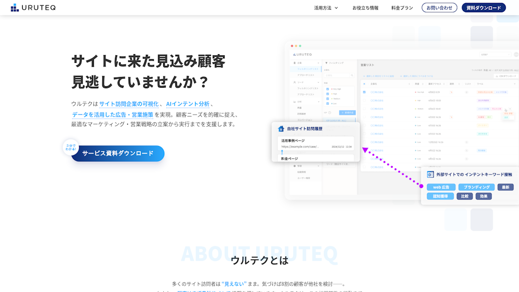 URUTEQ（ウルテク）のスクリーンショット