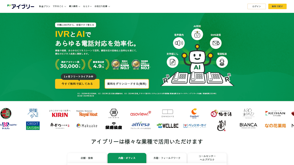 IVRyのスクリーンショット