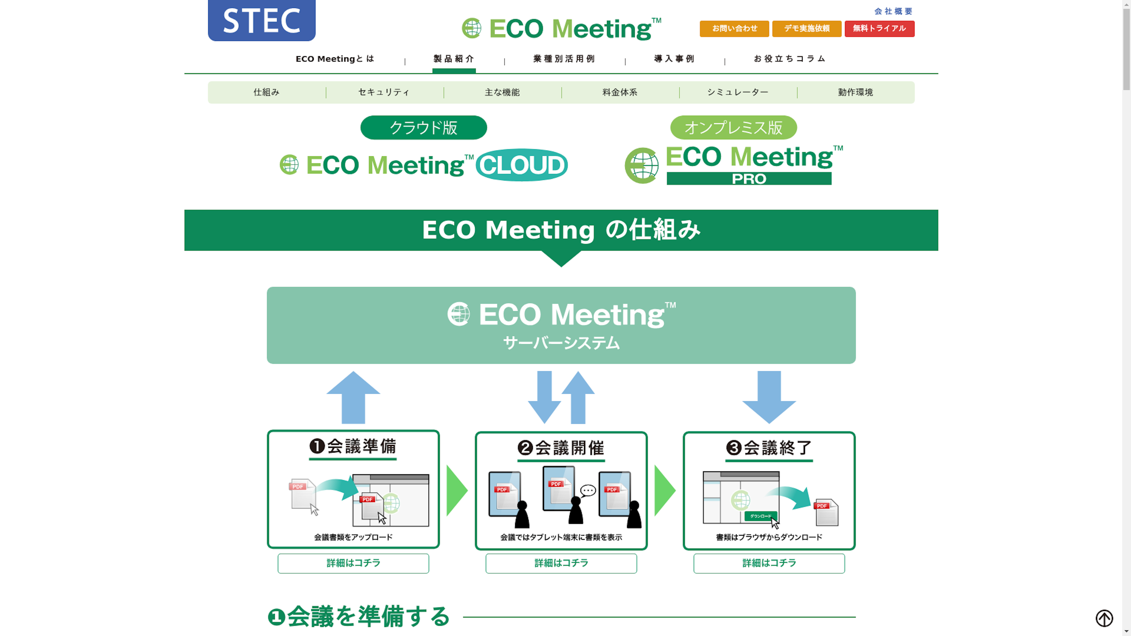 ECO Meeting CLOUDのスクリーンショット